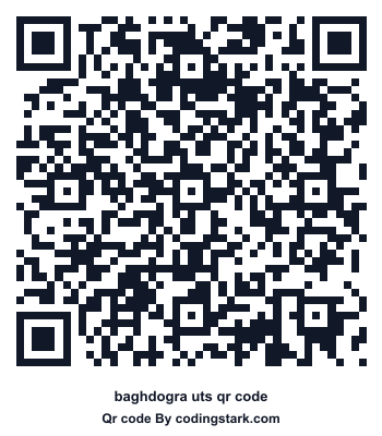 Baghdogra UTS QR Code