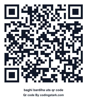 Baghi Bardiha UTS QR Code
