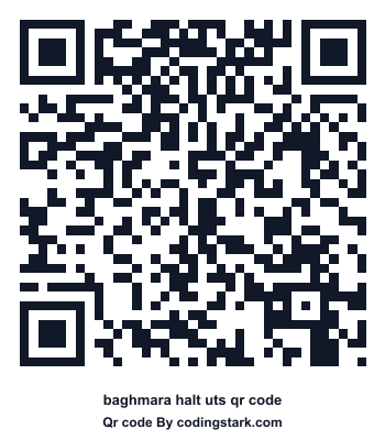 Baghmara Halt UTS QR Code