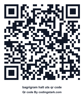 Bagrigram Halt UTS QR Code