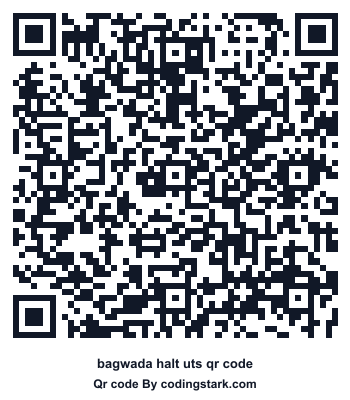 Bagwada Halt UTS QR Code