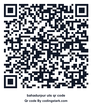 Bahadurpur UTS QR Code