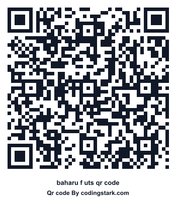 Baharu F UTS QR Code