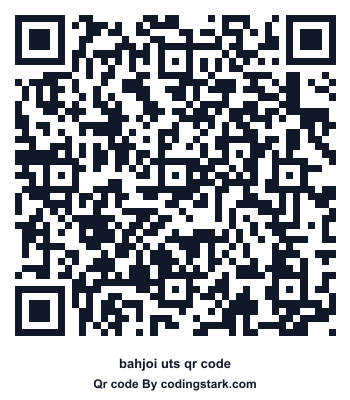 Bahjoi UTS QR Code