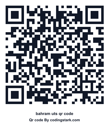 Bahram UTS QR Code