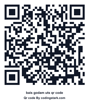 Bais Godam UTS QR Code