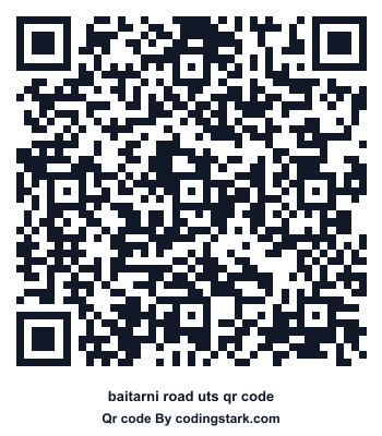 Baitarni Road UTS QR Code