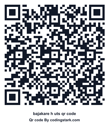 Bajakare H UTS QR Code