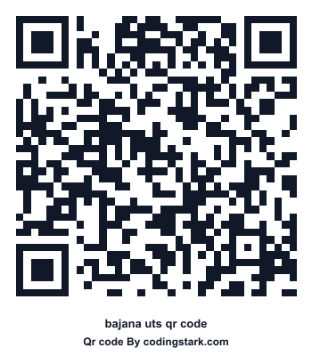 Bajana UTS QR Code