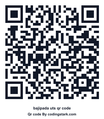 Bajipada UTS QR Code
