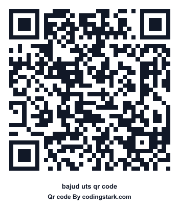 Bajud UTS QR Code
