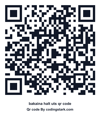 Bakaina Halt UTS QR Code