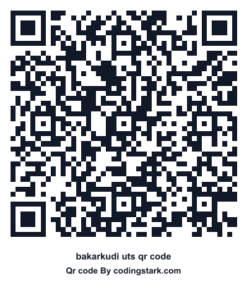 Bakarkudi UTS QR Code