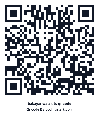 Bakayanwala UTS QR Code