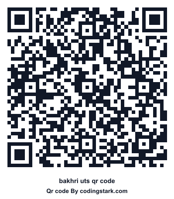Bakhri UTS QR Code
