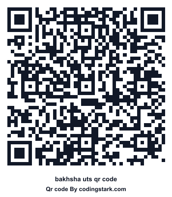 Bakhsha UTS QR Code