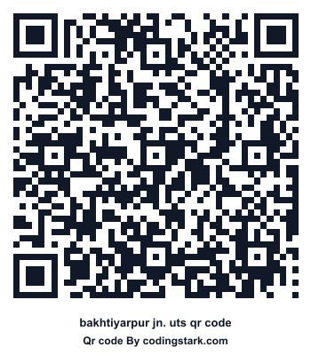 Bakhtiyarpur Jn. UTS QR Code