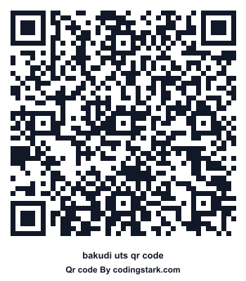 Bakudi UTS QR Code