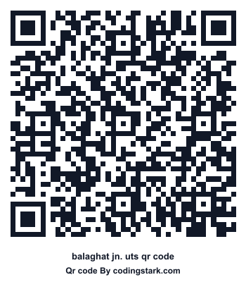 Balaghat Jn. UTS QR Code
