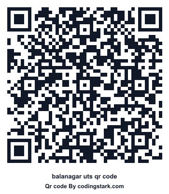 Balanagar UTS QR Code