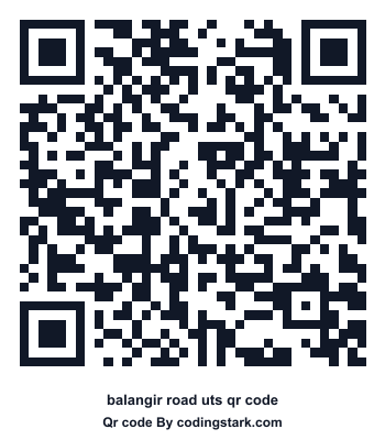 Balangir Road UTS QR कोड