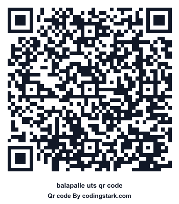 Balapalle UTS QR Code