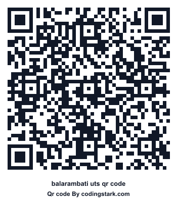 Balarambati UTS QR Code