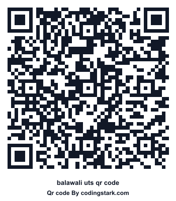 Balawali UTS QR Code