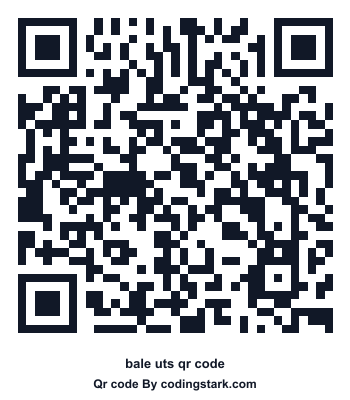 Bale UTS QR Code