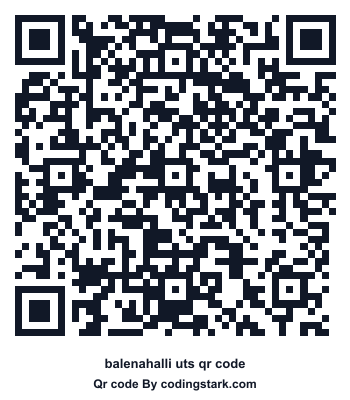 Balenahalli UTS QR Code