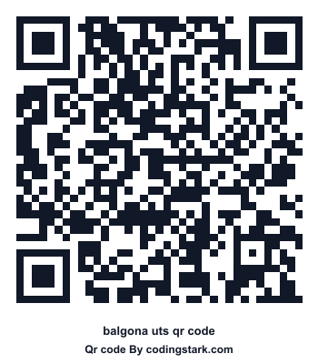 Balgona UTS QR Code