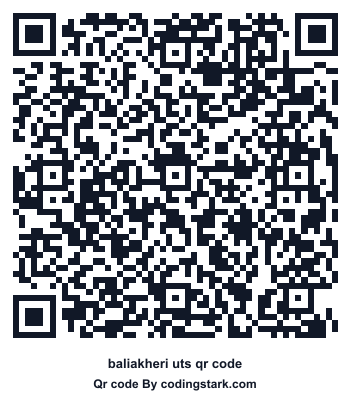 Baliakheri UTS QR Code
