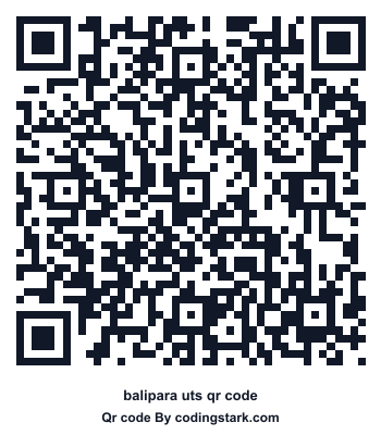 Balipara UTS QR Code