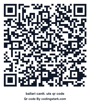 Ballari Cantt. UTS QR Code