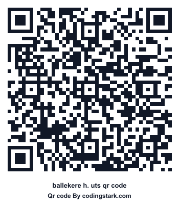 Ballekere H. UTS QR Code