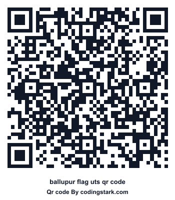 Ballupur Flag UTS QR Code