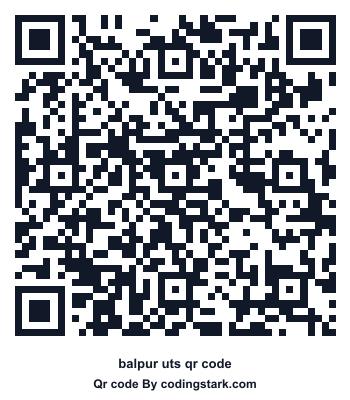 Balpur UTS QR Code