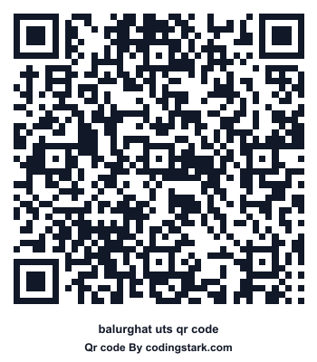 Balurghat UTS QR Code