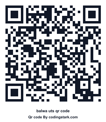 Balwa UTS QR Code
