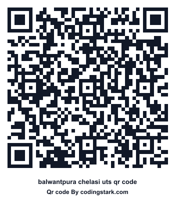 Balwantpura Chelasi UTS QR Code