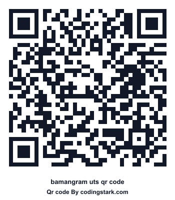 Bamangram UTS QR Code