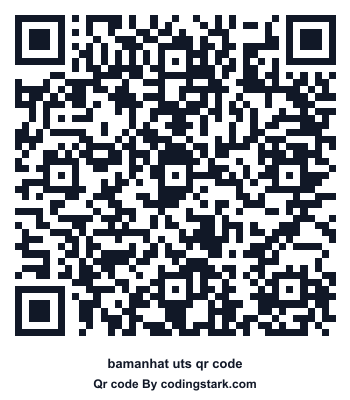 Bamanhat UTS QR Code