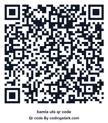 Bamla UTS QR Code