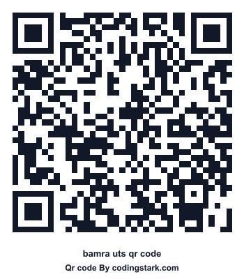 Bamra UTS QR Code