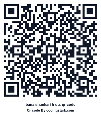 Bana Shankari H UTS QR Code