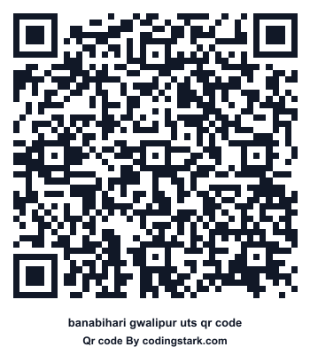 Banabihari Gwalipur UTS QR Code