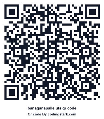 Banaganapalle UTS QR Code