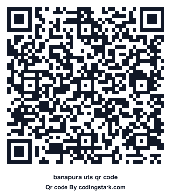Banapura UTS QR Code