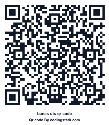 Banas UTS QR कोड