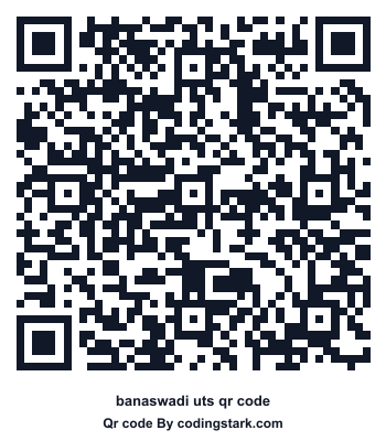Banaswadi UTS QR Code